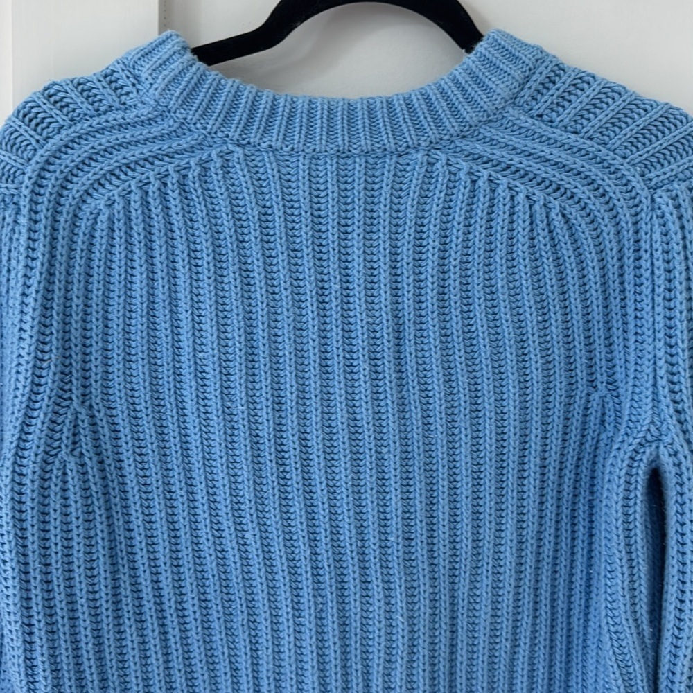 J Crew Heritage cotton fisherman crewneck sweater Size XS - Picture 7 of 11